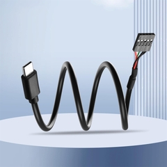 Type C male to Dupont 5-pin female adapter cable for motherboards