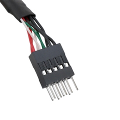 Cáp nối dài USB 2.0 9pin trên main máy tính - USB 2.0 Motherboard Header Extension Cable