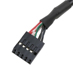 Cáp nối dài USB 2.0 9pin trên main máy tính - USB 2.0 Motherboard Header Extension Cable