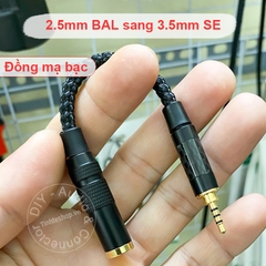 3.5 sang 4.4 cắm tai nghe 4.4 cho DAC 3.5mm - 3.5mm single ended male to 4.4mm balanced female audio cable
