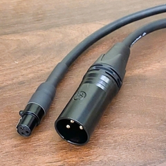 Dây canon cái đầu nhỏ sang canon đực đầu lớn - Mini XLR 3-pin Female to XLR 3 pin Male Cable, for SLR Cameras, Microphones