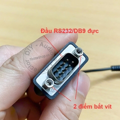 Dây RS232 DB9 đực sang 3.5mm - Samsung LH65QMHPLGC/G0 CBF Male DB9 To 3.5 MM Serial Cable BN39-01545B