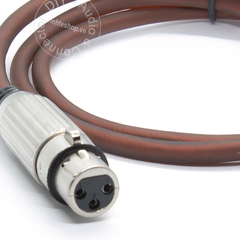 Canon ra 3.5mm balanced DIY 0.2M đến 3M - Microphone Audio XLR female to 3.5mm female DIY cable