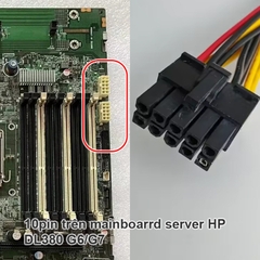 Dây nguồn 10pin sang SATA cho máy chủ HP DL380 G6 G7