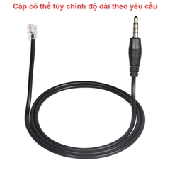 Cáp tai nghe headset IP phone Cisco 7942G - 7945G  - 7961G - 7962G - 7965G - RJ9 to 3.5mm Audio Jack Cisco Telephone Cable