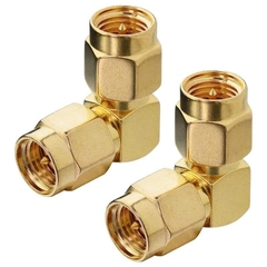 Jack chuyển đổi 90 độ SMA đực sang SMA đực - Jack 90-degree SMA male to SMA male adapter