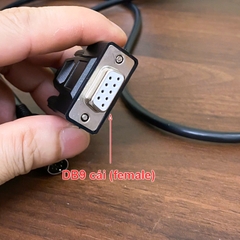 Cáp điều khiển lập trình HMI PLC Inovance dòng IT5, IT7070T/E, IT7100E, IT6070T tới biến tần H0U, HU1, H2U series