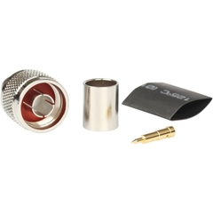 N male crimp connector for cable type LMR-400
