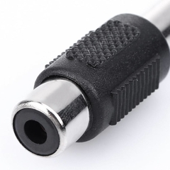 Jack cắm 6.5mm mono ra AV cái 2 chiếc - 6.35mm mono to RCA female adapter