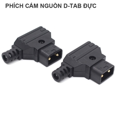 Jack nguồn D-Tap cho máy ảnh DSLR và V-mount Anton - Dtap 2 Pin Male Connector for V-mount Battery Power Cable