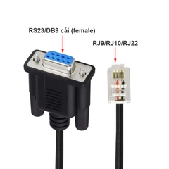 Dây RS232 DB9 sang RJ9 cắm cổng C7 cho Servotronix DDHD-1D81D8EC-RO, DDHD-3D43D4EC