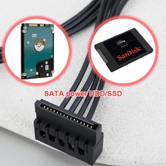 Dây nguồn 4pin sang 3 SATA cho máy đồng bộ HP M01 M02 N01 S01 TE01 TG01 TP01