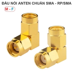 SMA to RP-SMA Right Angle Adapter (Male to Female)