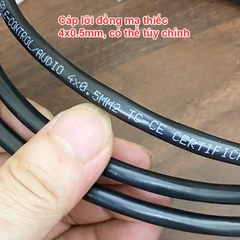 Dây 4pin GX12 GX16 sang 4 đầu bắp chuối tùy chỉnh theo yêu cầu
