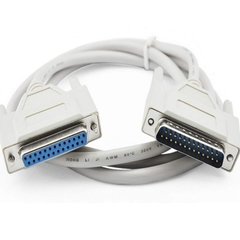 Dây COM DB25 đực sang cái cho Máy in Thiết bị điều khiển - Parallel Extension Cable for PC D-Sub 25 to D-Sub 25 Plug to Female for Printer, PDA, Scanner or Modem, Approx