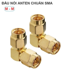 Jack chuyển đổi 90 độ SMA đực sang SMA đực - Jack 90-degree SMA male to SMA male adapter