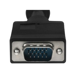 VGA to BNC HD15 adapter cable, VGA to 5 male-to-male BNC connectors RGBHV for monitors, projectors, and computers.