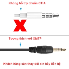 Cáp tai nghe headset IP phone Cisco 7942G - 7945G  - 7961G - 7962G - 7965G - RJ9 to 3.5mm Audio Jack Cisco Telephone Cable