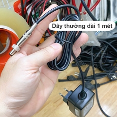 Adapter nguồn 12VDC 2A chân cắm 5.5x2.1mm khóa vặn ren cho Sony PIX-E7 PIX-E5 Atomos Ninja V/Shogun Màn hình Ikan DJI Đèn LED Hollyland Mars 400s Smallhd Indie 7 Aputure