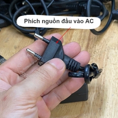 Nguồn adapter 12V 5A cho máy chấm công chuẩn cắm 5.5x2.5mm