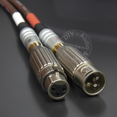 Giắc chuyển Canon ra AV 1 cặp - XLR female nto RCA female adapter