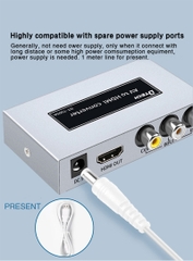 Bộ chuyển từ CVBS AV audio sang HDMI 1080P DTECH DT-7005A