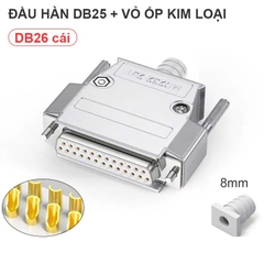 Jack DB25  vỏ kim loại (male)