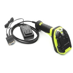 RS232 Serial Cable with 12V Power Supply for Zebra DS2208 DS3608 DS3678 LI3608 LI3678 Handheld Barcode Scanner, RJ-45 Interface to DB9 Female Connector
