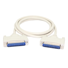 DB25 Male to Male Parallel Printer Cable for Connecting Computer with DB25 Female Interface to Printer