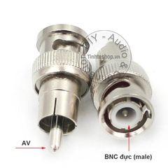 Đầu chuyển đổi BNC sang AV - BNC male to RCA male adapter