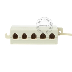 Bộ chia cổng RJ11 5 port cho điện thoại bàn - RJ11 spliiter 5 port 6P4C