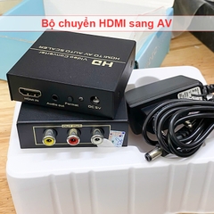 Bộ chuyển HDMI sang AV audio và video