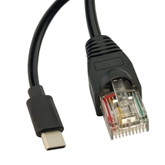USB C sang cổng mạng RJ50 10P10C cho bộ lưu điện tương thích với APC UPS PowerChute và TrueNAS