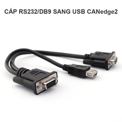 DB9 to DB9 to  USB Adapter Cable CANedge2