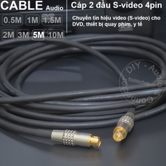 Cáp Svideo 2 đầu DIY 0.5 đến 30 mét - S-video male cable