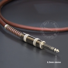 Cáp 3.5 sang 6.5 stereo DIY dài 0.2 mét đến 5 mét - 6.5mm male to 3.5mm female cable