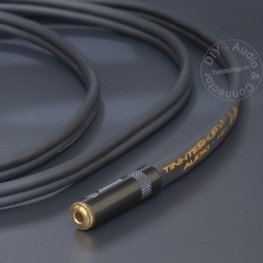 Cáp gộp 2 jack 6 ly mono sang 3.5 stereo DIY 0.2 đến 5 mét - 3.5mm female to 2 6.5mm mono