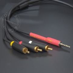 Dây 3.5 ra 3 RCA cho TV Sony dài 1 mét đến 5 mét - 3 RCA to 3.5mm cable