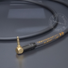 Dây jack 6 ly ra 3.5 stereo DIY 0.5 đến 10 mét - 6.5mm to 3.5mm stereo cable