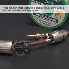 Cáp 3.5mm ra sang 2 XLR cái DIY 0.5M đến 5M - 3.5mm to 2 XLR female cable