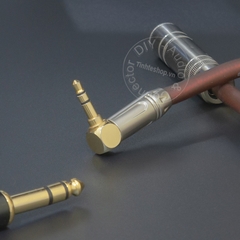 Dây 3.5 sang canon cái DIY chuyển âm thanh micro cho Mixer Loa Sound card - XLR female to 3.5mm balanced cable