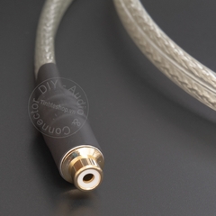 Dây cáp chia AV 1 ra 2 DIY 0.2M đến 5M - RCA female to 2 RCA female cable