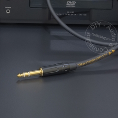 Dây jack 6 ly ra 3.5 stereo DIY 0.5 đến 10 mét - 6.5mm to 3.5mm stereo cable