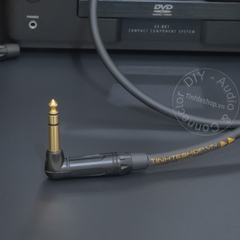Cáp 6 ly stereo nối dài DIY 0.2 đến 5 mét - 6.5mm TRS extension audio cable