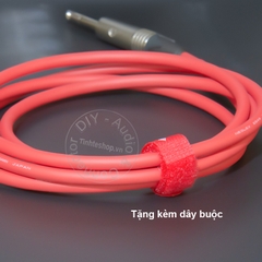 Dây 6 ly TRS sang canon đực cho Loa kiểm âm Sound card DAC - Mogami 6.35mm stereo to balanced XLR male audio cable