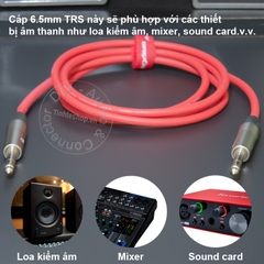 Dây 2 đầu 6 ly TRS Mogami 2549 chuyển âm thanh cho DAC Sound card Loa kiểm âm - 6.35mm stereo audio cable
