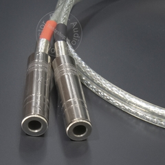 Cáp 6.5mm cái sang AV 1 cặp DIY 0.5M đến 5M - 6.5mm female to RCA cable