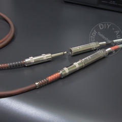 Cáp 6.5mm cái sang AV 1 cặp DIY 0.5M đến 5M - 6.5mm female to RCA cable