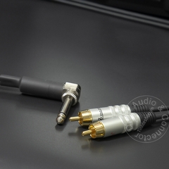 Dây 6ly ra AV DIY 0.5 đến 10 mét - 6.5mm mono to 2 RCA cable