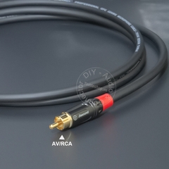 Cáp 6.5 sang hoa sen AV DIY 0.5 đến 5 mét cắm từ Sound card Mixer Âm ly sang loa - 6.35mm TS to lotus audio cable